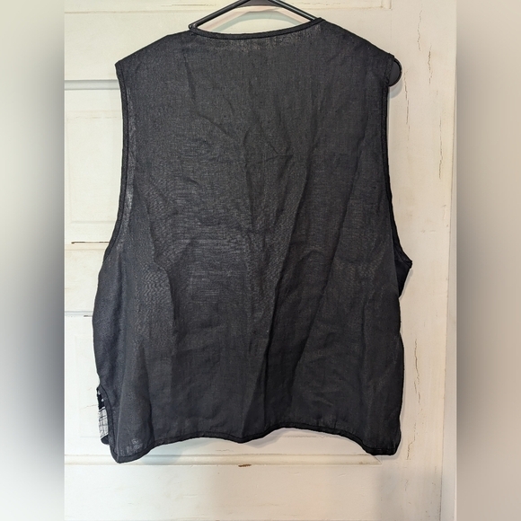 Vintage Homemade vest XL cute sayings on the fabric one of a kind teacher core - Picture 3 of 9